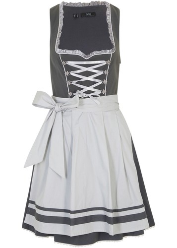 Tlg dirndl und - schürze, gr