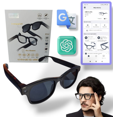 Smartglasses aimb kamera - aimb-g1, hd-kamera