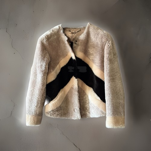 Marc cain wendejacke - wendejacke, lammfell