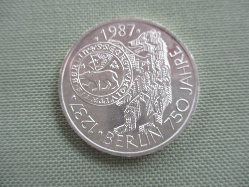 Münze silber 750 jahre - dm,