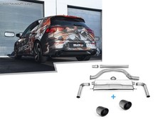 Milltek Sportauspuffanlage ab OPF VW Golf 8 GTI + Clubsport je 115mm aus Carbon