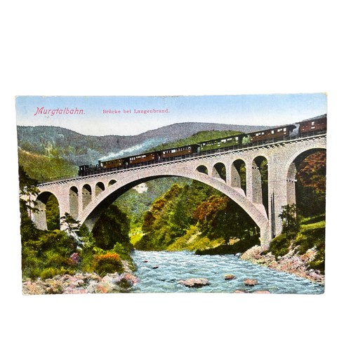 Postkarte murgtalbahn - postkarte, ak