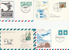 DDR - 4x Sonderkarten - Flug