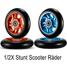 1/2X 100mm Scooter Räder