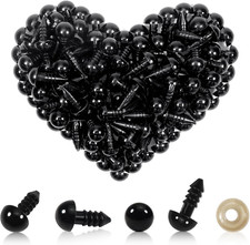 Sicherheitsauge 8mm Schwarz