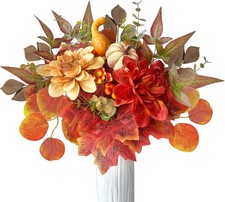 47-tlg. künstliche Herbstzweige & Blätter Set – Herbstdeko wetterfest