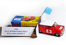 Corgi Toys Nr. 333 BMC Mini Cooper - RAC/Sun Rally - inklusive Repro Box