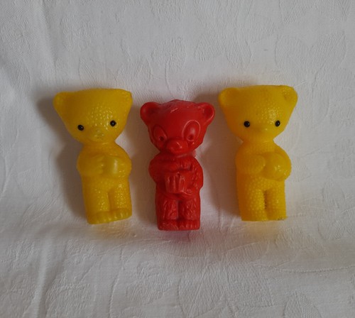 Ddr plastik teddybären - plastik, 3