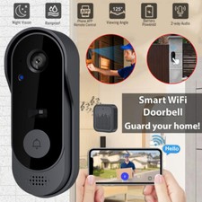 WLAN Video Türklingel mit Kamera, Funkklingel Funk Türklingel, Haustür Klingel