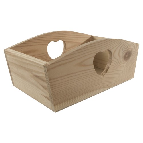 Holz deko offener - offener, obst
