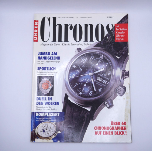 Chronos magazin 1992 - chronos, 5-1992