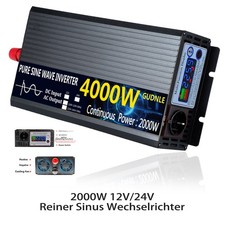 1500W-3000W 12V/24V 230V Pure Sinus Wechselrichter Für Wohnmobil,Camping,Haus