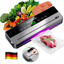 Mit 100 Beutel Vakuumiergerät 6In1 Vakuumierer Folienschweißgerät Vakuummaschine