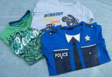 Gr.122 Langarmshirt & 2 Tshirt super