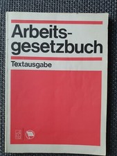 Arbeitsgesetzbuch ++Textausgabe ++ DDR 1977
