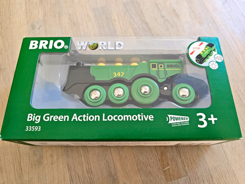 Brio world big - green, action