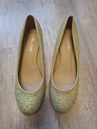 Goldene schuhe größe - schuhe, 38