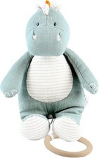 Noukie's - Mini Kuscheltier mit Musik Ops - Noukie‘s Schmusetuch Bio-Baumwolle +