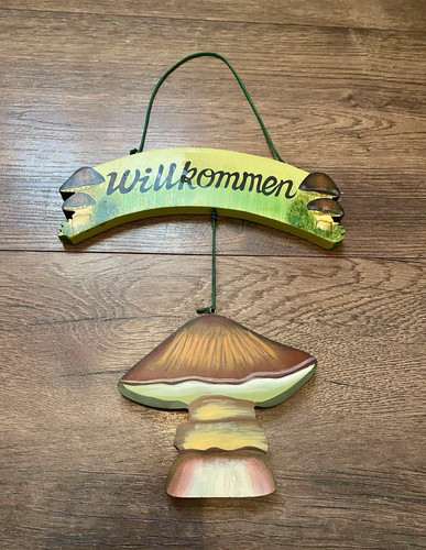 Willkommen wanddeko holz - willkommen,