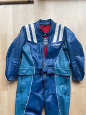 HARRO Starlight -  Lederkombi 2-Teiler Motorrad Lederkombi - Blau/Weiß