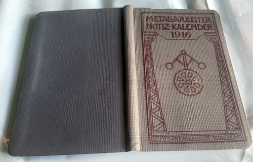 Metallarbeiter notizkalender - metallarbeiter,