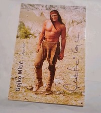 Gojko Mitic Autogramm karte