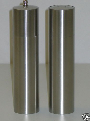 Edelstahl salz pfeffer set - salz, &