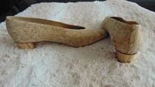 Pumps Stuart Weitzman New York Vintage Schuhe Gr. 40,5 Kork Cork