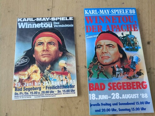 Flyer karte winnetou karl - flyer., winnetou.