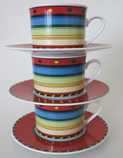 1x Kaffeetasse & Untertasse HW