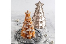 Dr. Oetker Tannenbaum Backform 3D inkl. Ständer – Antihaft Weihnachtskuchenform