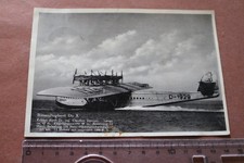 tolle alte Karte - Riesenflugboot Dornier DO X 1932