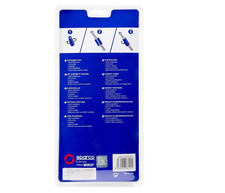 Sparco OPC12120001 Schulterpolster Set Schwarz/Grau