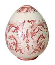 Handbemaltes Sammlerei Ei Keramik Ei aus Caltagirone