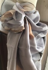 Edler Seidenschal aus 100% Seide 170cm x50cm