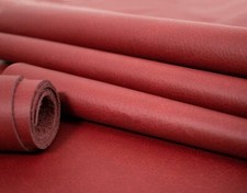 Büffelleder Alpi Nappa antik oxblood rot 1,2-1,4 mm Möbelleder Taschenleder w27