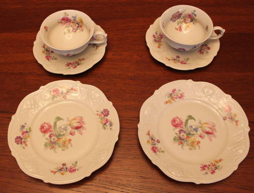 Altes kaffeegedeck porzellan - kaffeegedeck,