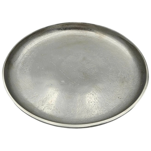 Dekoteller silber metall - silber,