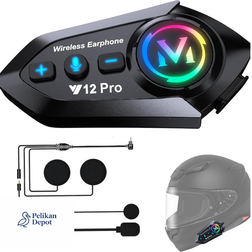 Bluetooth helm headset dual - headset,