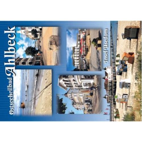 Ostseebad ahlbeck postkarte - ostseebad,