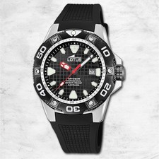 Lotus Herrenuhr Silikon