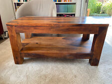 Fernseh-/Phonotisch aus edlem dunkelbraunen Palisanderholz, Maße: 50x100x50