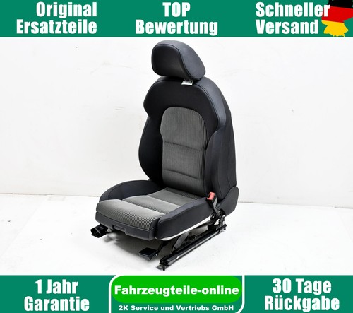 Sitz vorn rechts stoff schwarz - vorn,
