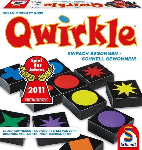 Qwirkle ausgezeichnet mit - qwirkle,