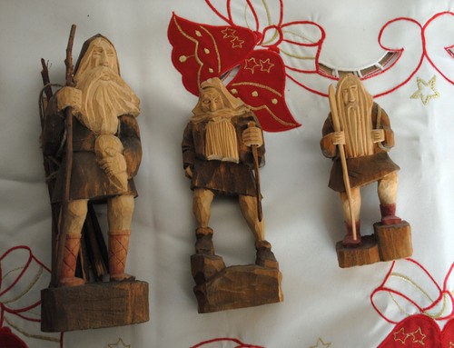 3x schäfer natur holz - ***,