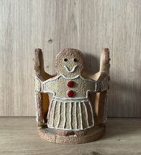 Deko Teelichthalter Kerzenhalter Lebkuchen Freundeskreis Kunststein 