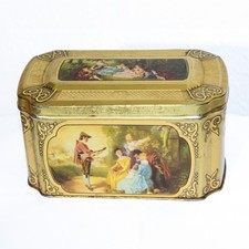 Alte Kaffeedose Blechdose Otto Kaffee Hamburg 21 | Vintage Rokoko | Rarität