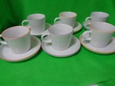 6 x Kaffeetasse   CUCINA COLORI  Orange  grün blau  rot  gelb violett   Arzberg