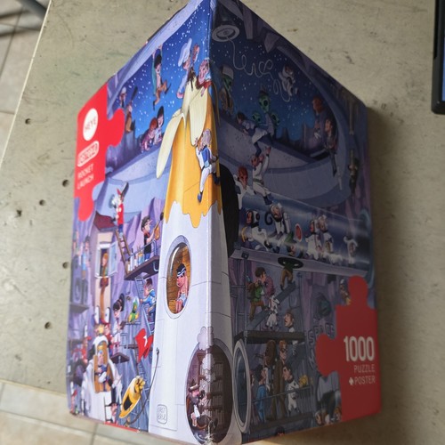 Heye puzzle rocket launch - heye,