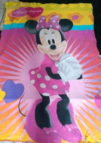 Minnie mouse fleece decke - minnie,